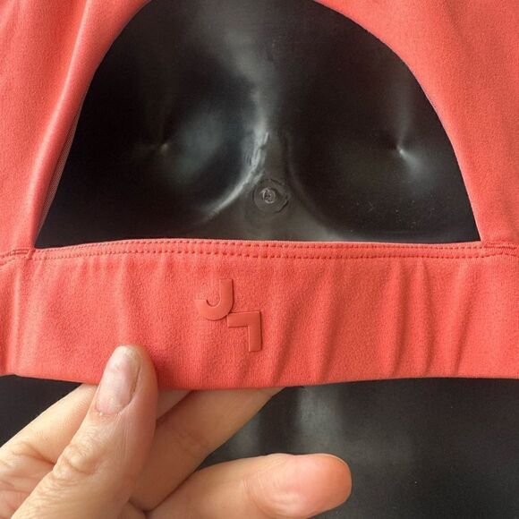 Joy Lab Pink/Coral Sports Bra Size Medium - Picture 4 of 8